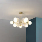 מנורת תלייה מאקריליק AstraLumen, תאורת LED זוהרת לחדרים מודרניים