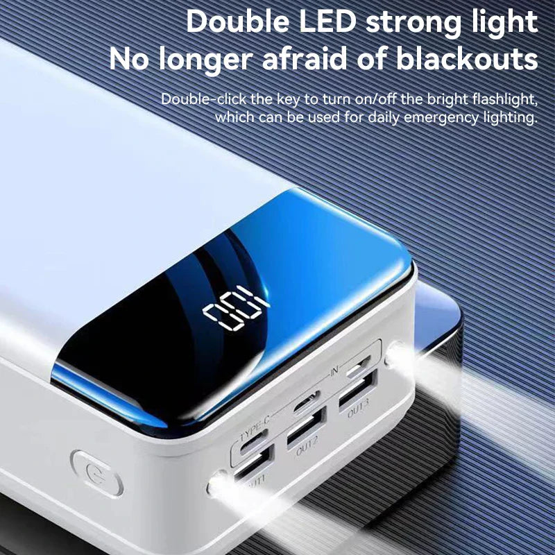 Portable Power Bank, 100,000mAh Capacity With Fast Charging