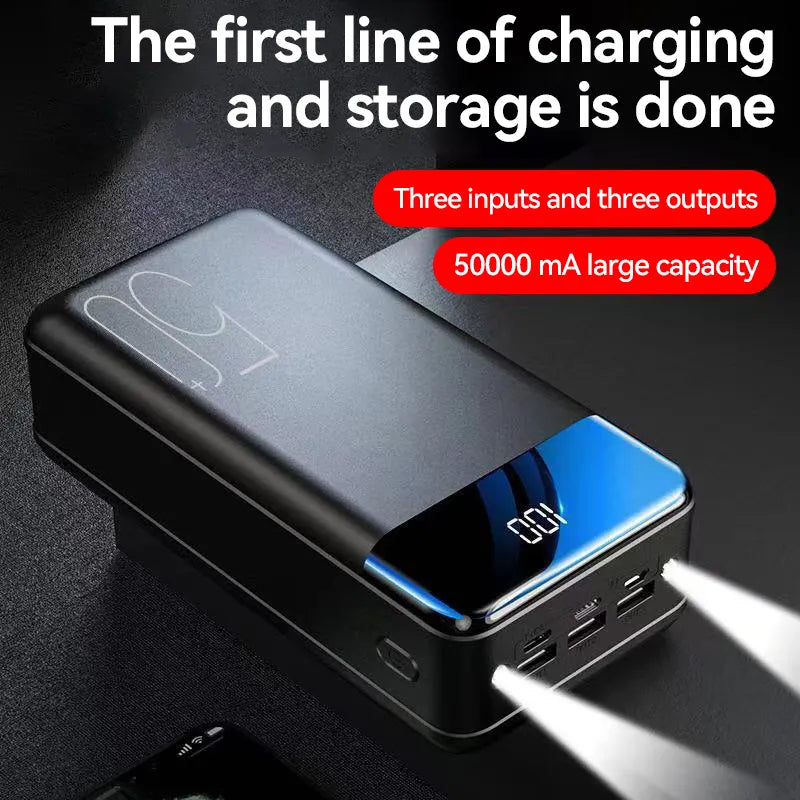 Portable Power Bank, 100,000mAh Capacity With Fast Charging