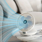 Ventilador USB plegable de pared, refrigeración personal ultrasilenciosa
