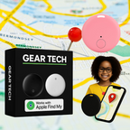 Portachiavi GPS per bambini, impermeabile, con batteria da 12 mesi, compatibile con Dov’è di iOS