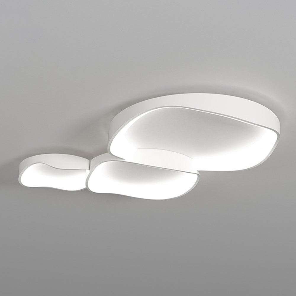 Arisha Modern Wave Flush Mount Ceiling Light | Fioriscas