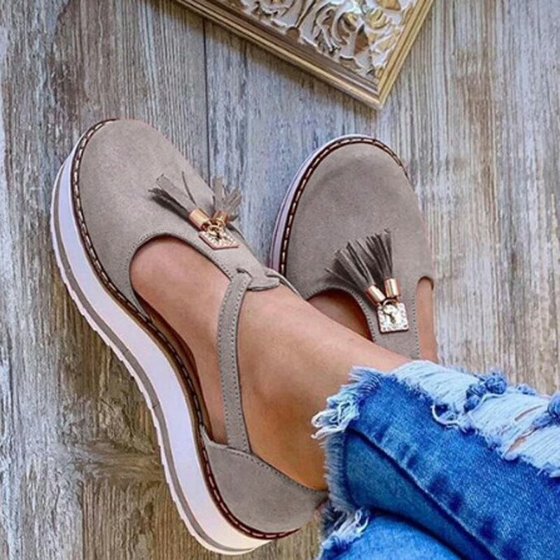 OrthoViva Sandalen für Damen mit Dreifach-Fußgewölbeunterstützung, rutschfest