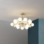 מנורת תלייה מאקריליק AstraLumen, תאורת LED זוהרת לחדרים מודרניים