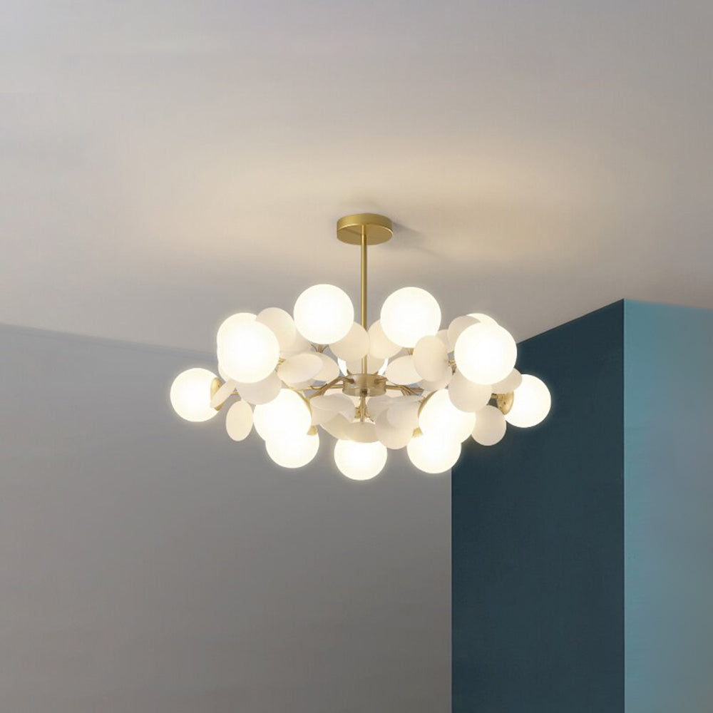 מנורת תלייה מאקריליק AstraLumen, תאורת LED זוהרת לחדרים מודרניים