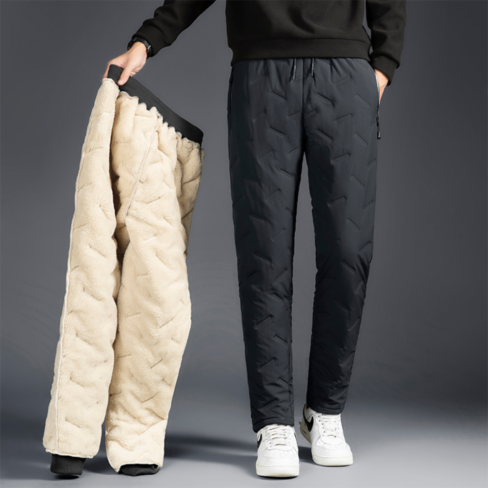 Unisex Cargo Pants, Waterproof Shell With Fleece Lining – ThermaRidge