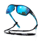 Gafas de sol polarizadas envolventes con protección UV400 para hombre