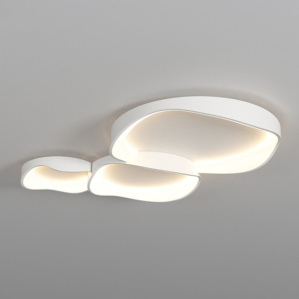 Arisha Modern Wave Flush Mount Ceiling Light | Fioriscas