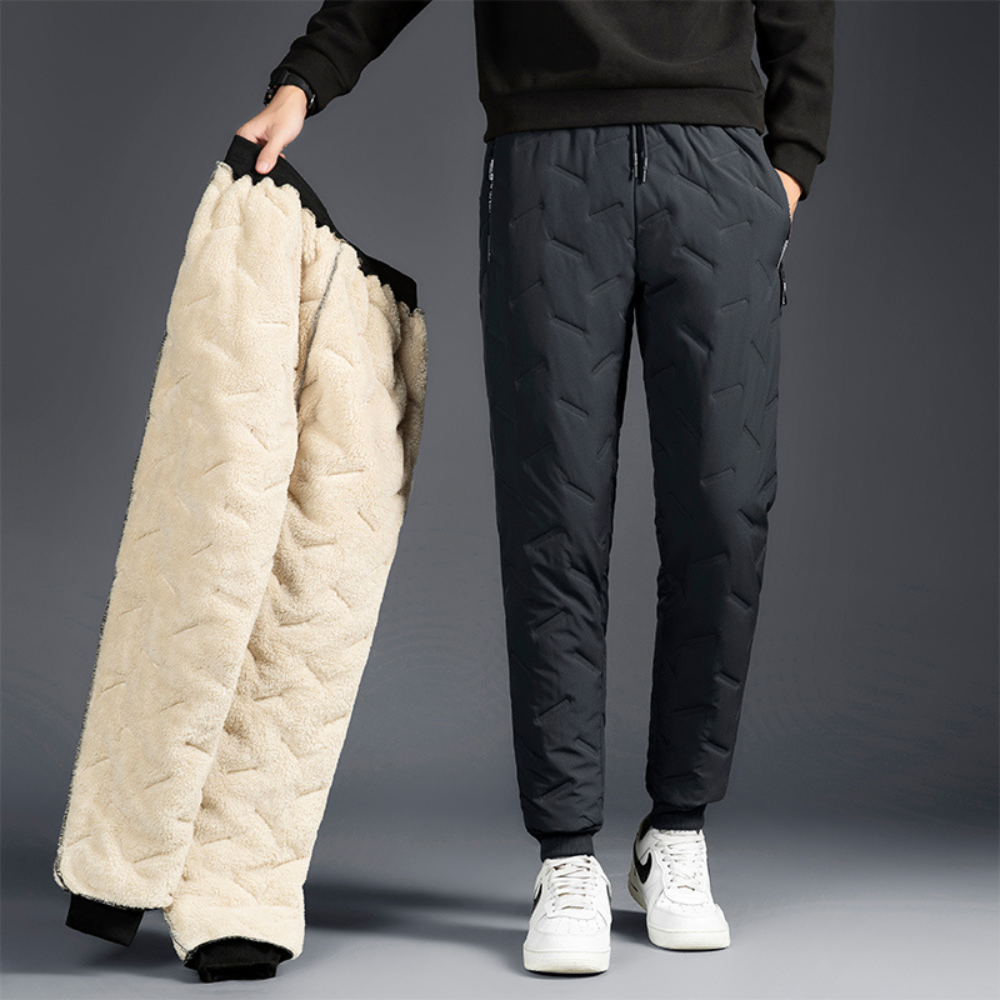 Unisex Cargo Pants, Waterproof Shell With Fleece Lining – ThermaRidge