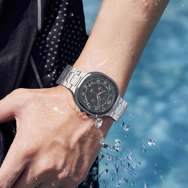 Titán óraszíj Samsung Watch 7 Ultra-hoz, Averon összecsukható csattal