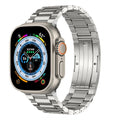 Bracelete de relógio Gravitiq de titânio de grau 2 para Apple Watch, fecho magnético