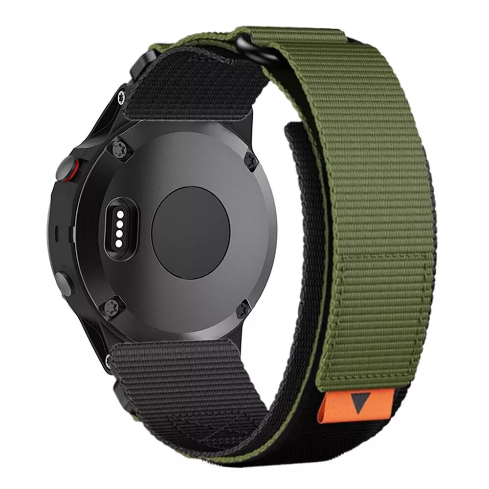 RidgeLine elastisk nylonrem til Garmin Tactix og Fenix ure