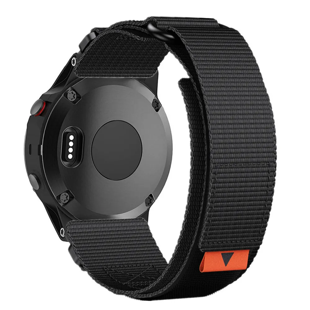 RidgeLine elastisk nylonrem til Garmin Tactix og Fenix ure