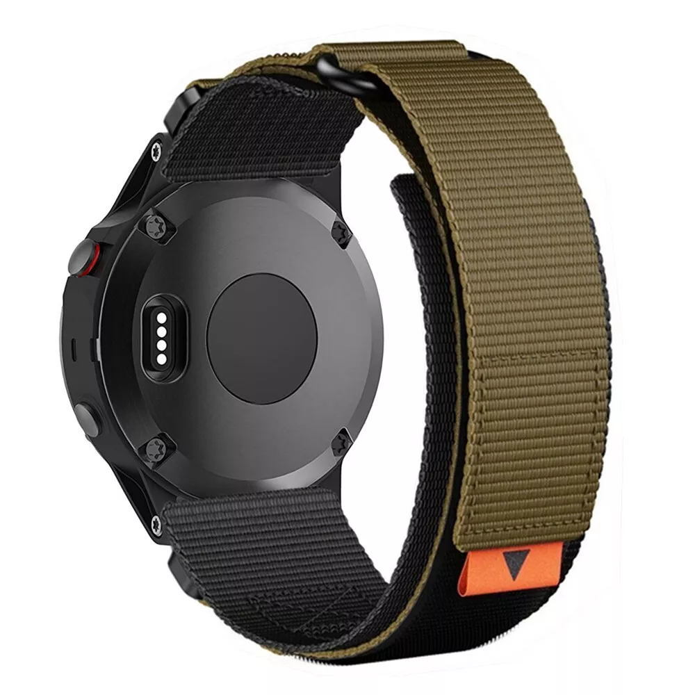 RidgeLine elastisk nylonrem til Garmin Tactix og Fenix ure