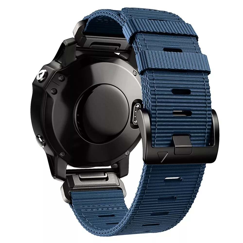 Rivaro Braided Nylon Tactical Strap for Garmin Fenix 5-8 Series