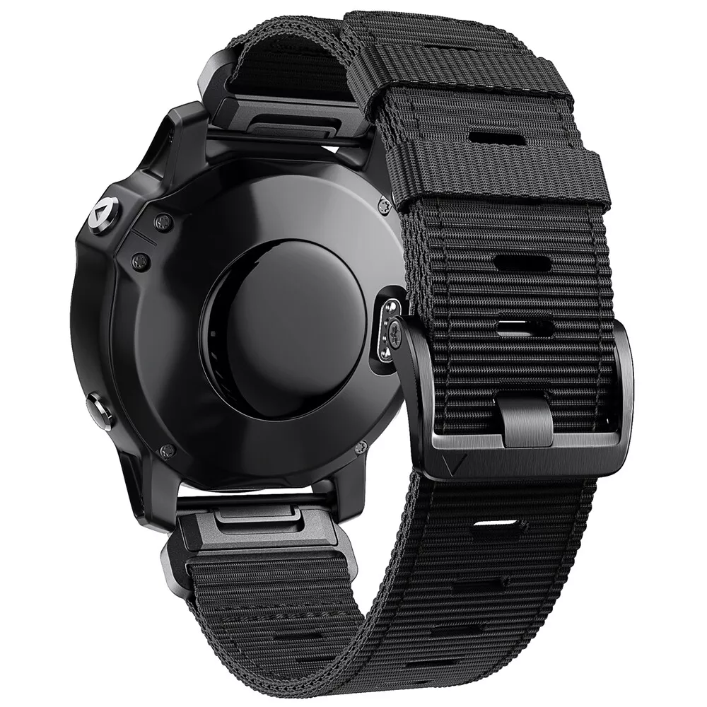 Rivaro Braided Nylon Tactical Strap for Garmin Fenix 5-8 Series