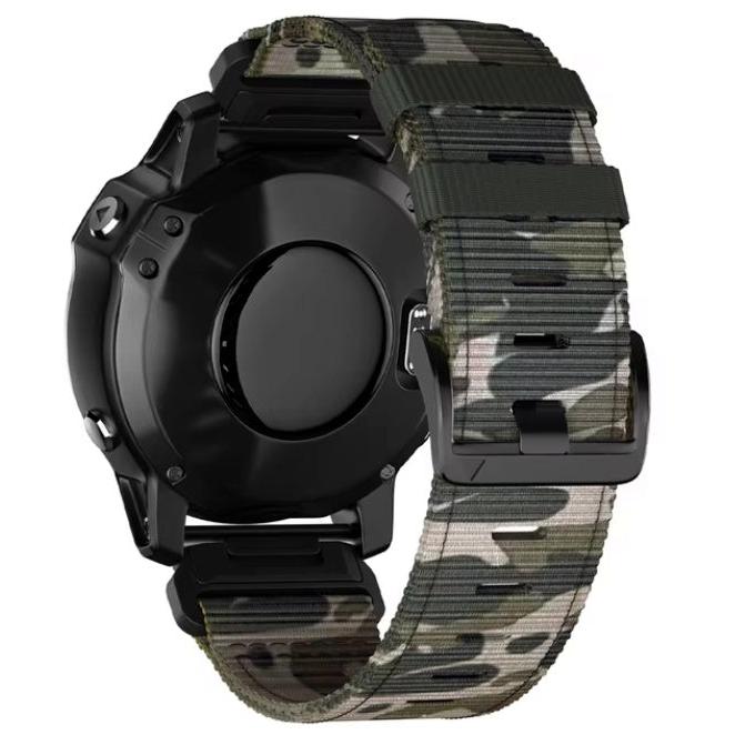 Rivaro Braided Nylon Tactical Strap for Garmin Fenix 5-8 Series