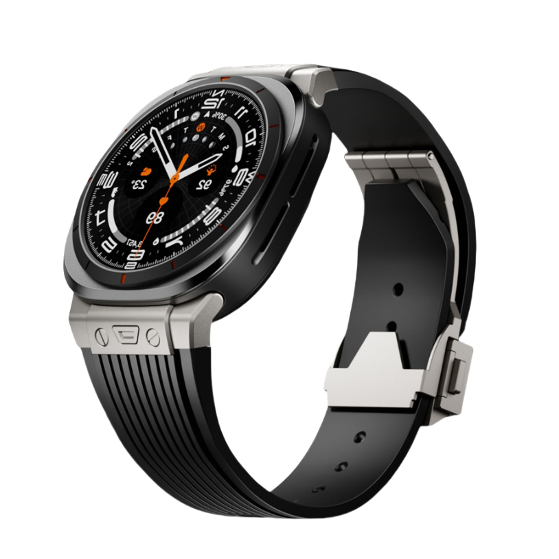 Samsung Watch Ultra silikonerem, Mavero formtilpasset pasform, foldespænde