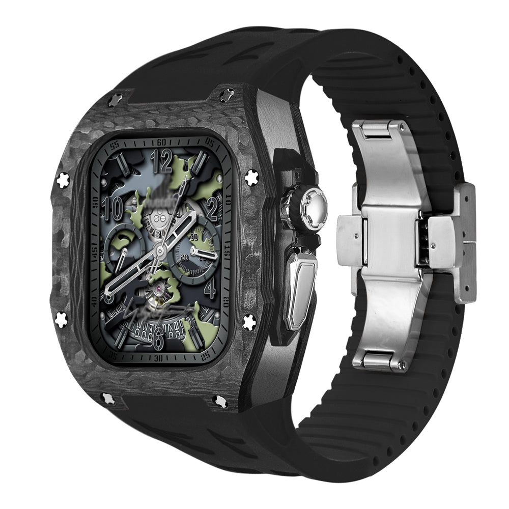 Novex Apple Watch Ultra Case, Titanium & Carbon Fiber Build