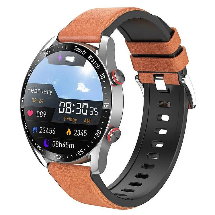NexPulse Pro -puettava NFC-laite 1,45 tuuman näytöllä terveydentilan seurantaan