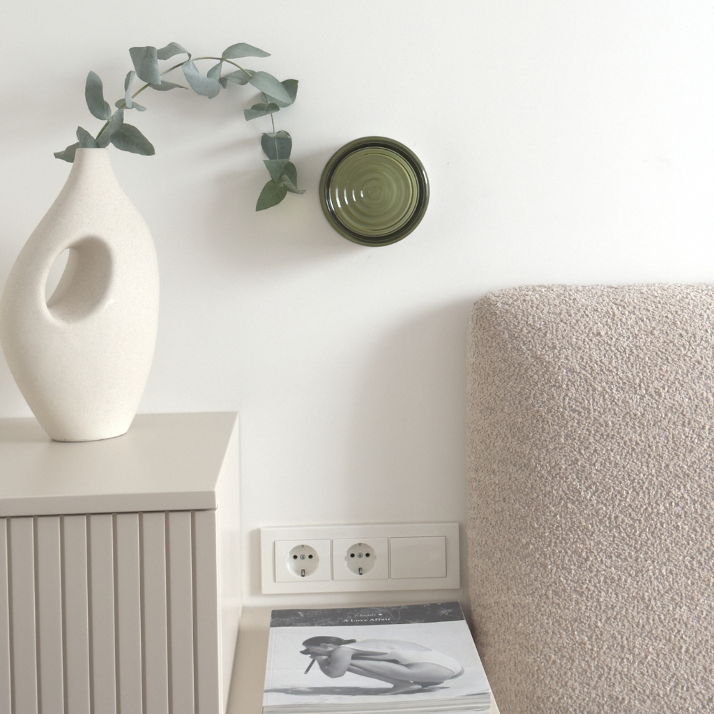 Orenda Wall Sconce, Glass Shade and Metal Body, Integrated LED
