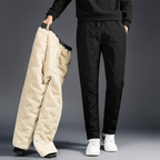 Unisex Cargo Pants, Waterproof Shell With Fleece Lining – ThermaRidge