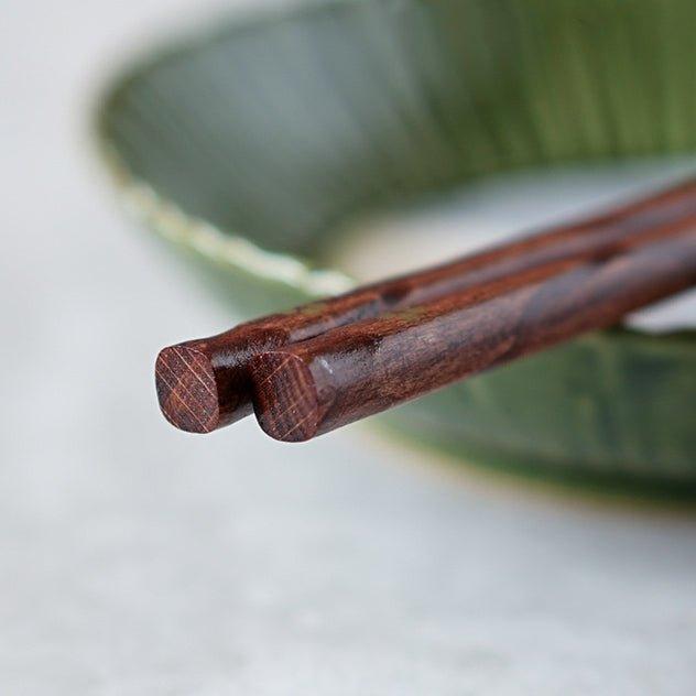 Gyldne Sakura Træspisepinde, Miyabi Sæt med Fem Par