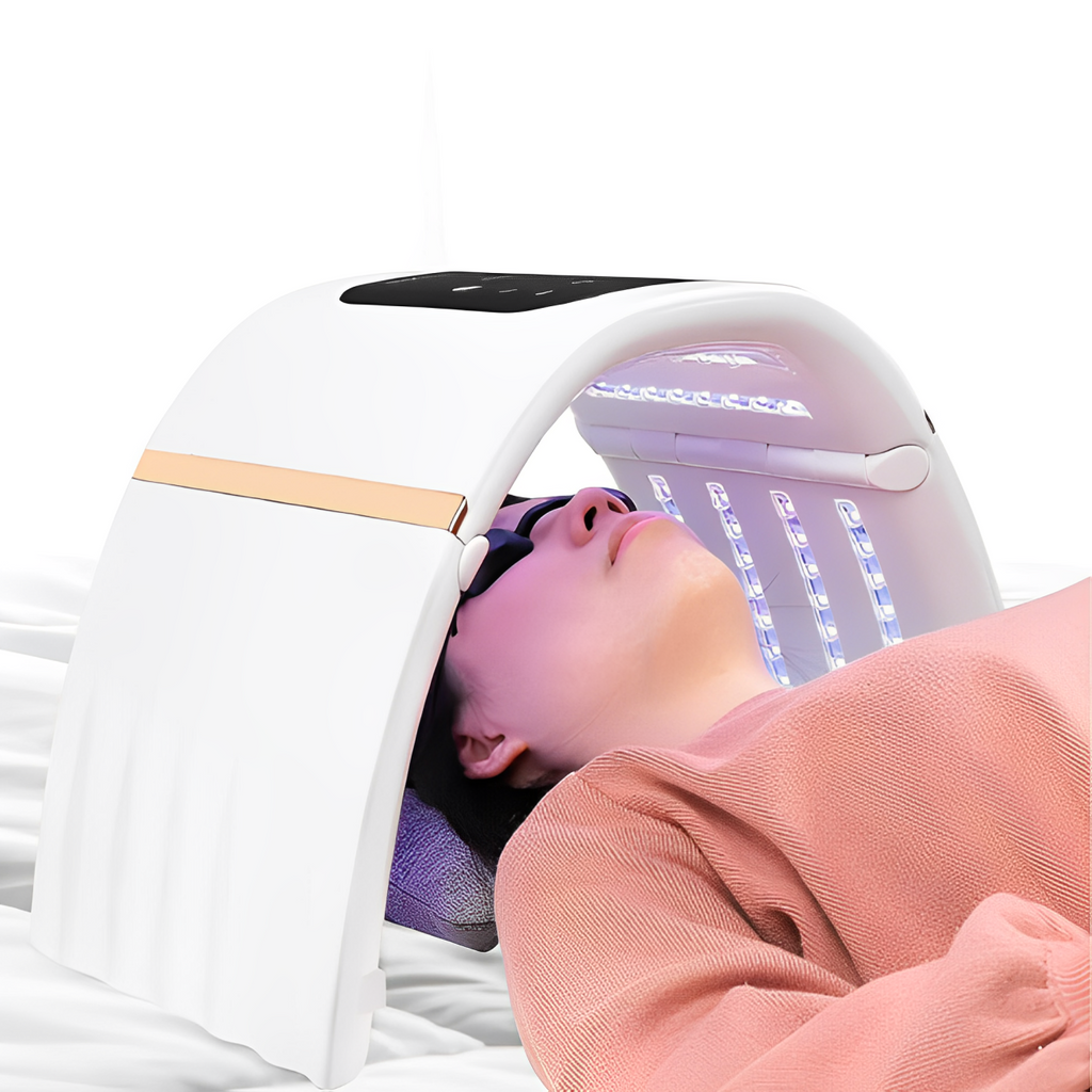 LunaGlow Seven-Color LED Photon Facial Device For Skin Renewal