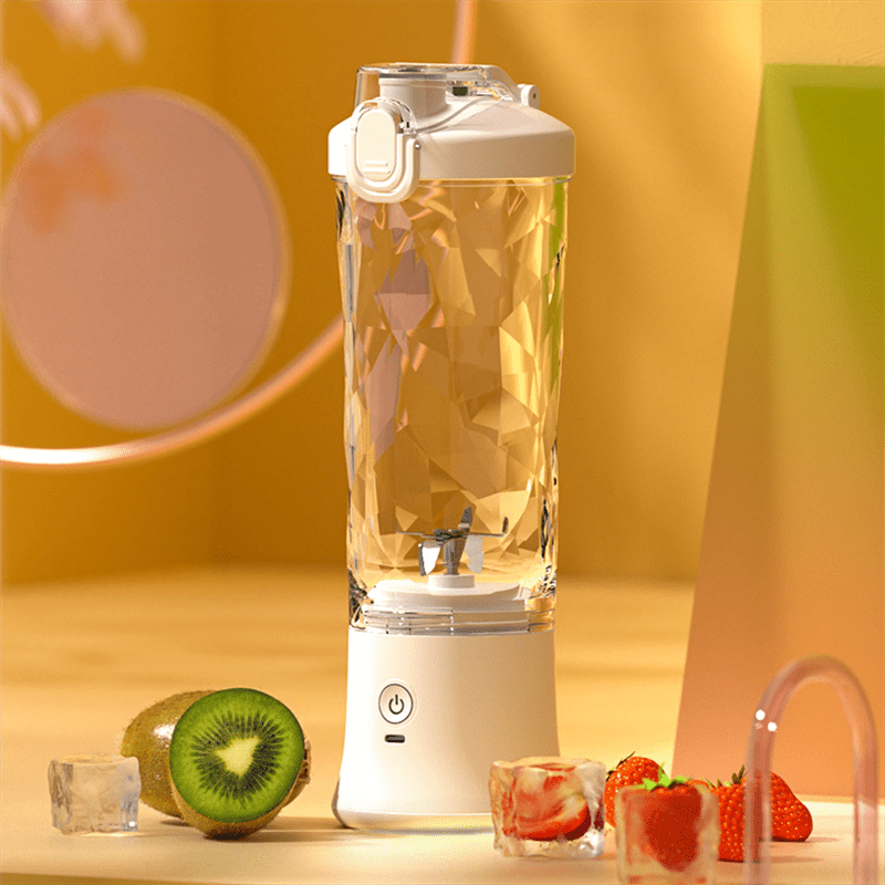 Licuadora portátil para batidos con batería de 4000 mAh y capacidad de 600 ml - Fioriscas