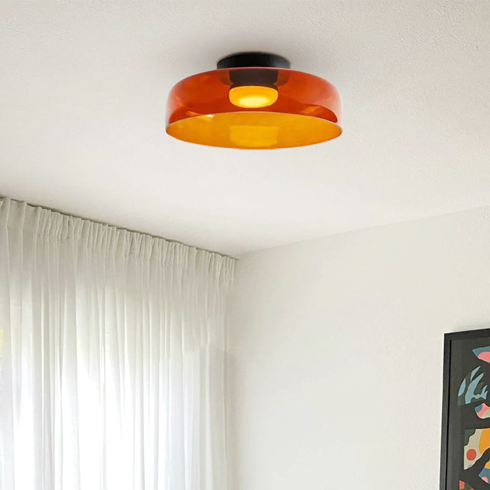 Aria Modern Simple Creative Glass Flush Mount Ceiling Light | Fioriscas