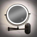 NovaBeam LED Schminkspiegel, vergrößernde Wandmontage für Make-up & Bad