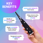Ultrasonic Tooth Cleaner With Adjustable Sonic Vibration Settings