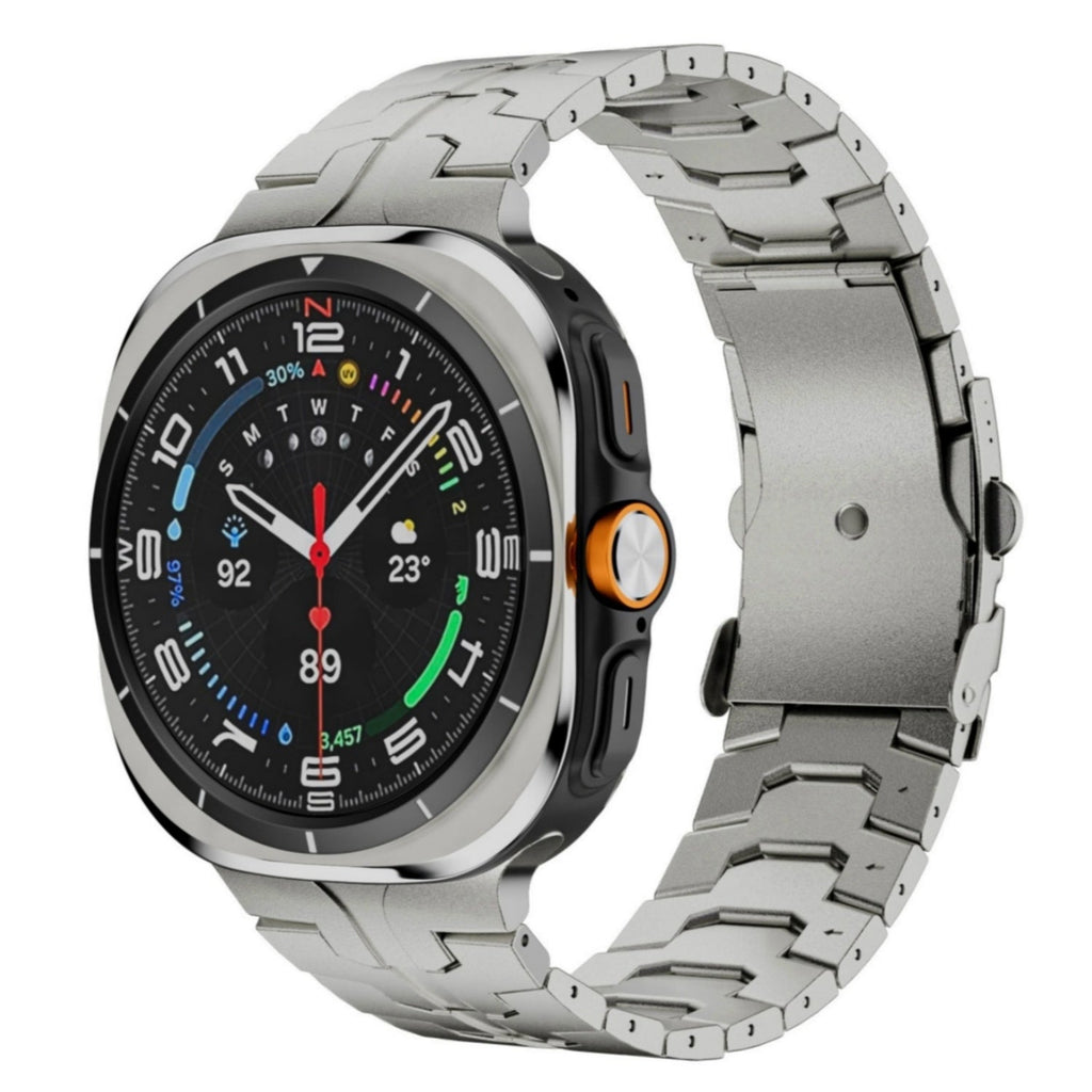 Titán óraszíj Samsung Watch 7 Ultra-hoz, Averon összecsukható csattal