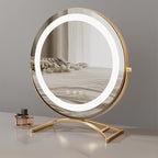 Dimmable LED Vanity Mirror, 360° Rotation, Touch Control, 15.8 In