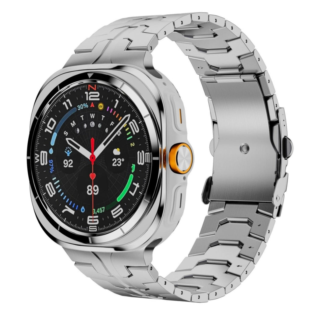 Titán óraszíj Samsung Watch 7 Ultra-hoz, Averon összecsukható csattal