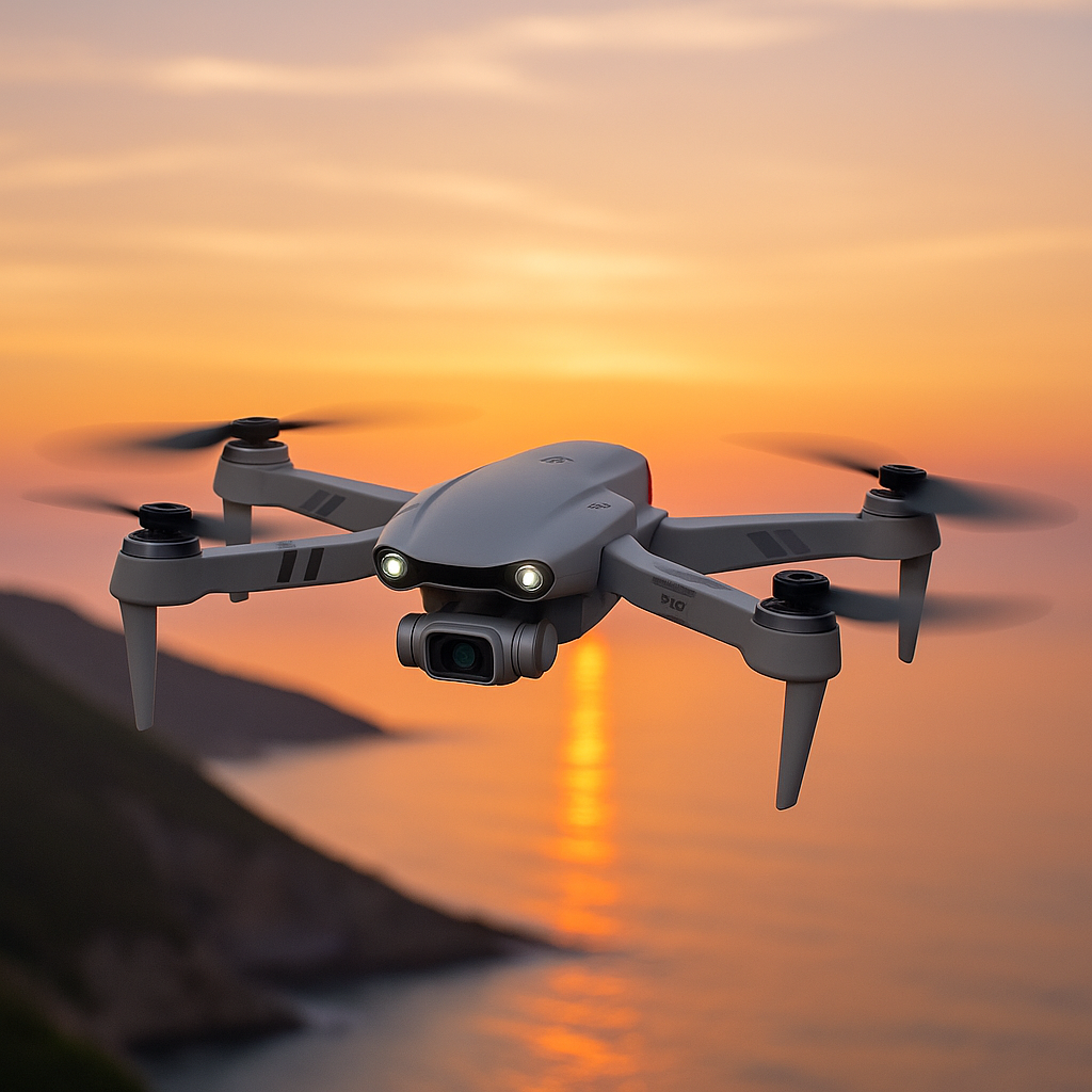 Drone com câmara GPS, vídeo em 8K, modo Segue-me e alcance de 1.5km