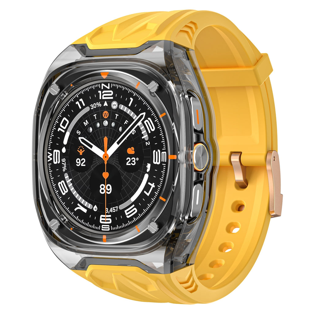 Stoßfeste Hülle und Armband-Set für Samsung Watch 7 Ultra 47mm