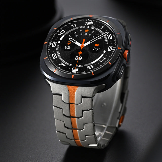 Titán óraszíj Samsung Watch 7 Ultra-hoz, Averon összecsukható csattal