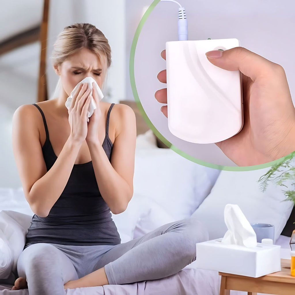 Dispositivo per la cura nasale a infrarossi NasoGlow, rimedio per il naso che cola