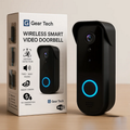 Cameră video pentru sonerie de ușă wirelessă NovaGuard 1080p, fără abonament