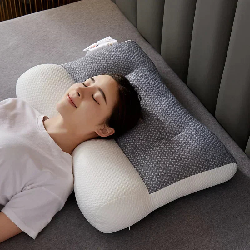 Almohada Cervical Contour RestWell para Alineación del Cuello y Sueño Reparador