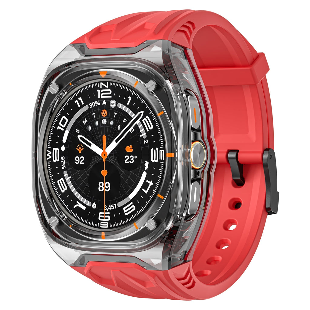 Stoßfeste Hülle und Armband-Set für Samsung Watch 7 Ultra 47mm