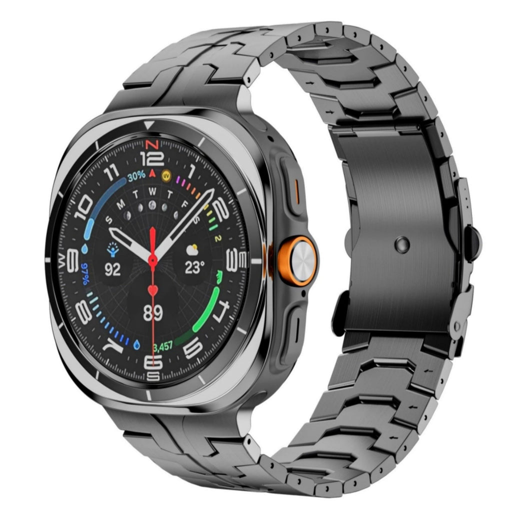 Titán óraszíj Samsung Watch 7 Ultra-hoz, Averon összecsukható csattal