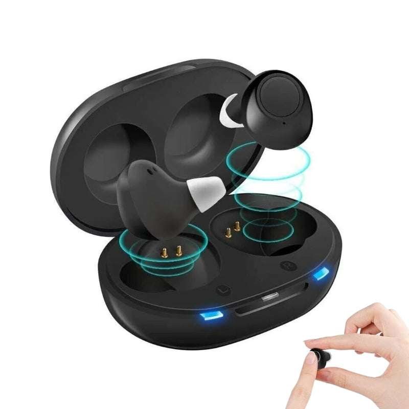 Amplificatore acustico ricaricabile invisibile Auravox con audio nitido