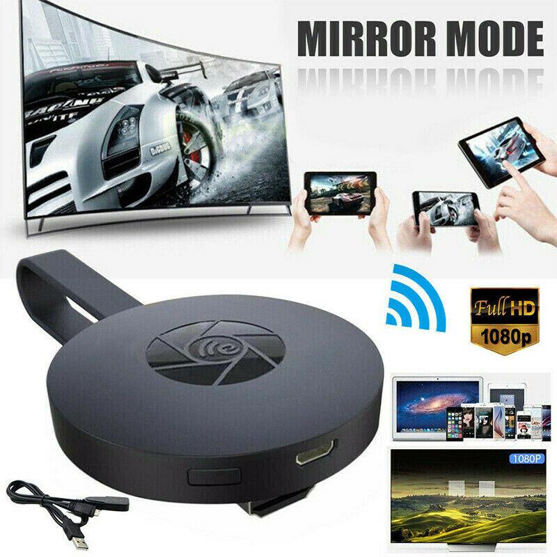 Kabelloser Bildschirmspiegelungsadapter, kompakter 1080p-HDMI-Streaming-Empfänger