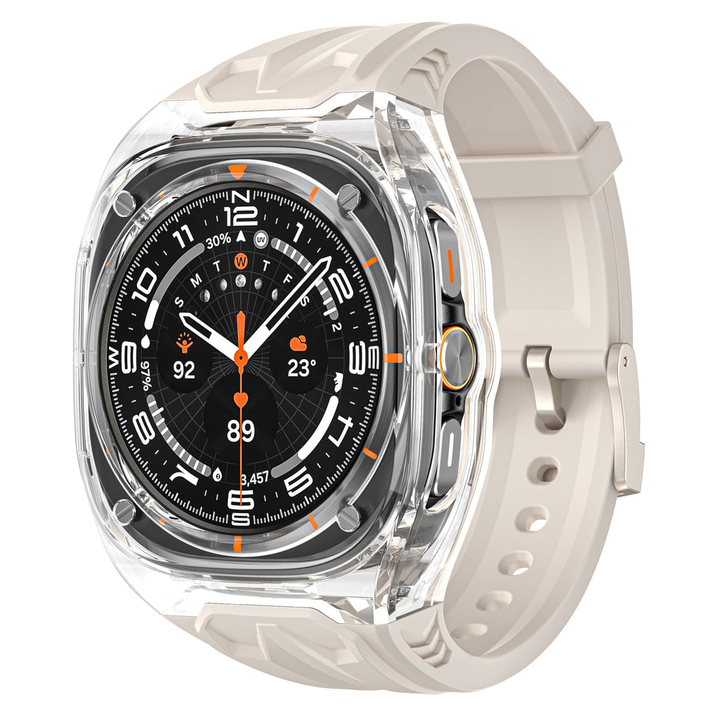 Stoßfeste Hülle und Armband-Set für Samsung Watch 7 Ultra 47mm