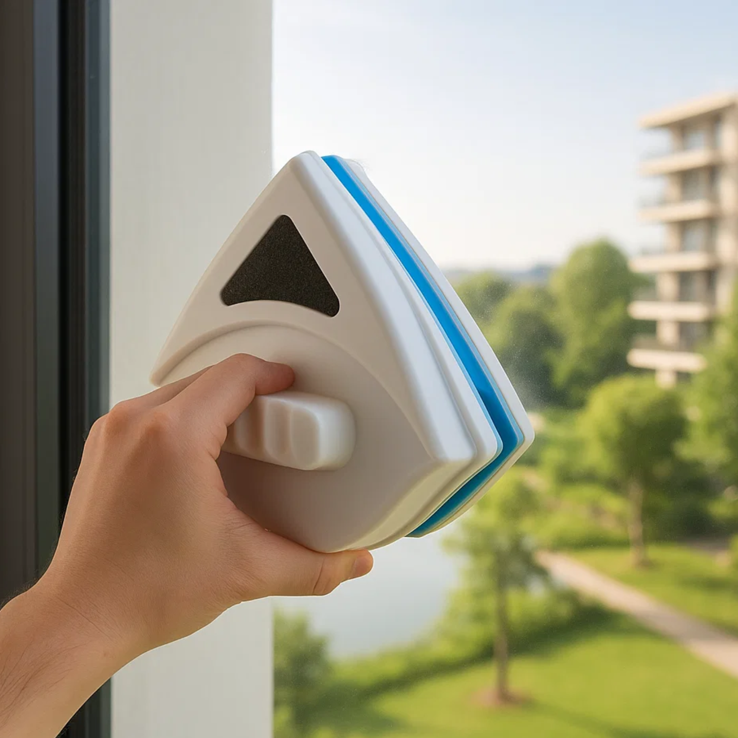 Kétoldalas mágneses ablaktisztító, ClearMag készlet 3–8 mm-es üveghez