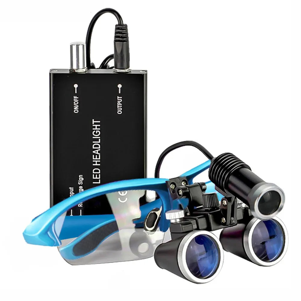 LED-Vergrößerungsbrillen-Headset, OrionView Fernglas 2,5- bis 3,5-fach
