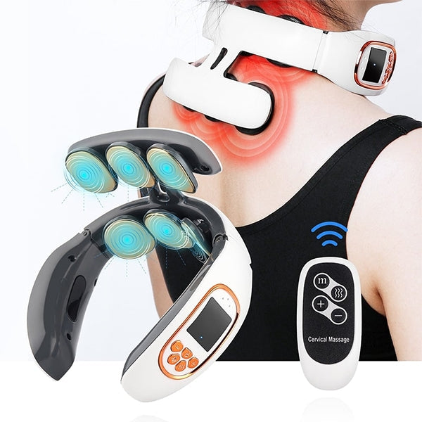 Masážní přístroj SolacePro Deep Pulse s vyhříváním na krk a ramena