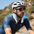 AeroRide Neck Fan With Rechargeable Bladeless Design For Outdoor Use